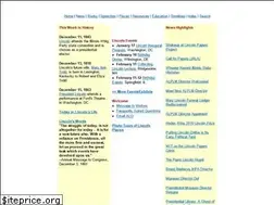 Sites similar to abrahamlincolnonline.org
