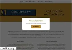 Sites similar to abrahamsatlaw.com