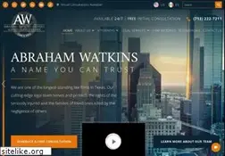 Sites similar to abrahamwatkins.com