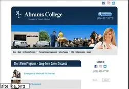 Sites similar to abramscollege.com