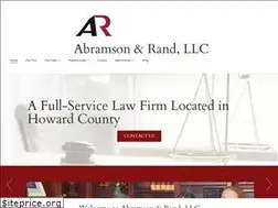 Sites similar to abramsonandrand.com
