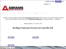 Sites similar to abramsroofing.com