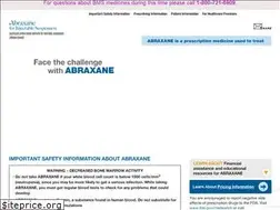 Sites similar to abraxane.com