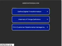 Sites similar to abreviations24.com