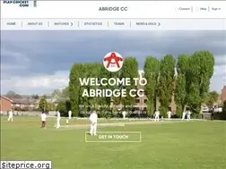 Sites similar to abridge.play-cricket.com