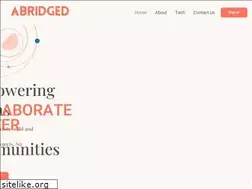 Sites similar to abridged.io