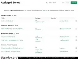 Sites similar to abridgedseries.com