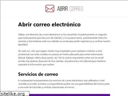 Sites similar to abrir-correo.com