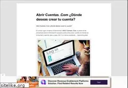 Sites similar to abrircuentas.com