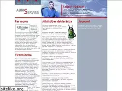 Sites similar to abrisserviss.lv