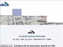 Sites similar to abs-trockenbau.de