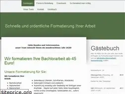 Sites similar to abschlussarbeit-formatierung.de