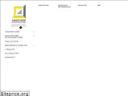 Sites similar to abscisse-architecture.fr