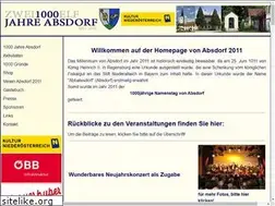 Sites similar to absdorf2011.at