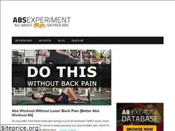 Sites similar to absexperiment.com