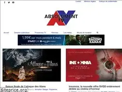Sites similar to absolument-tv.fr