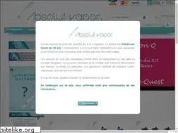 Sites similar to absolut-vapor.com