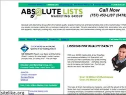 Sites similar to absolute-lists.com
