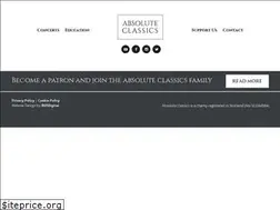 Sites similar to absoluteclassics.co.uk