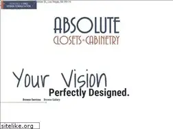 Sites similar to absoluteclosets.com