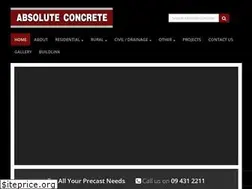 Sites similar to absoluteconcrete.co.nz