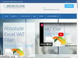 Sites similar to absoluteexcelvatfiler.co.uk