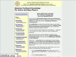 Sites similar to absolutefretboard.com