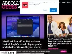 Sites similar to absolutegeeks.com