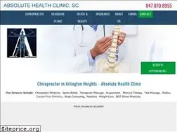 Sites similar to absolutehealthcliniconline.com