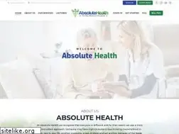 Sites similar to absolutehealthocala.com