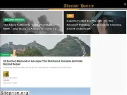 Sites similar to absolutehistory.com