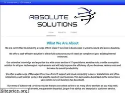 Sites similar to absoluteit.co.za