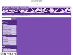Sites similar to absolutely-flowers.com