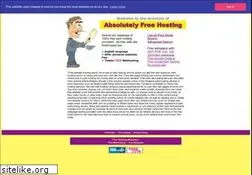 Sites similar to absolutely-free-hosting.com