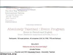 Sites similar to absolutely-talented.com