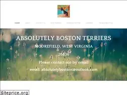 Sites similar to absolutelybostonterriers.com