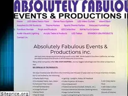 Sites similar to absolutelyfabulousevents.com