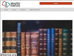 Sites similar to absolutelypointless.com