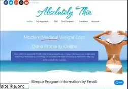 Sites similar to absolutelythin.com