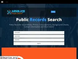 Sites similar to absolutepeoplesearch.com