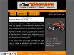 Sites similar to absoluteperformancecycles.com