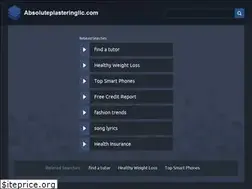 Sites similar to absoluteplasteringllc.com