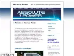Sites similar to absolutepowerelectrical.com