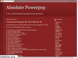 Sites similar to absolutepowerpop.blogspot.com