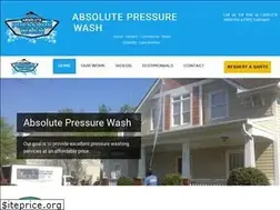 Sites similar to absolutepressurewash.net