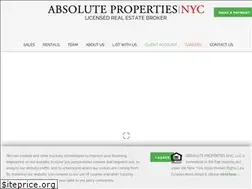 Sites similar to absolutepropertiesnyc.com