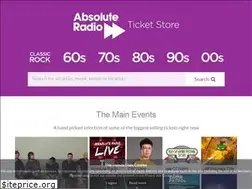 Sites similar to absoluteradiotickets.co.uk