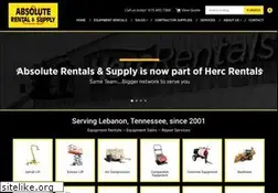 Sites similar to absoluterental.com