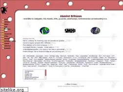 Sites similar to absoluteriksson.com
