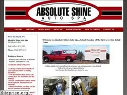 Sites similar to absoluteshineautospa.com